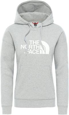The North Face Women's Light Drew Peak Hoodie - TNF Light Grey Heather-TNF White