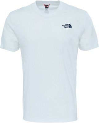 The North Face Short Sleeve Redbox Celebration Tee - TNF White-Urban Navy - XL