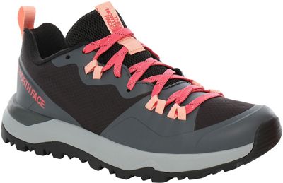 The North Face Women's Activist Lite Shoes - TNF Black-Calypso Coral - UK 4