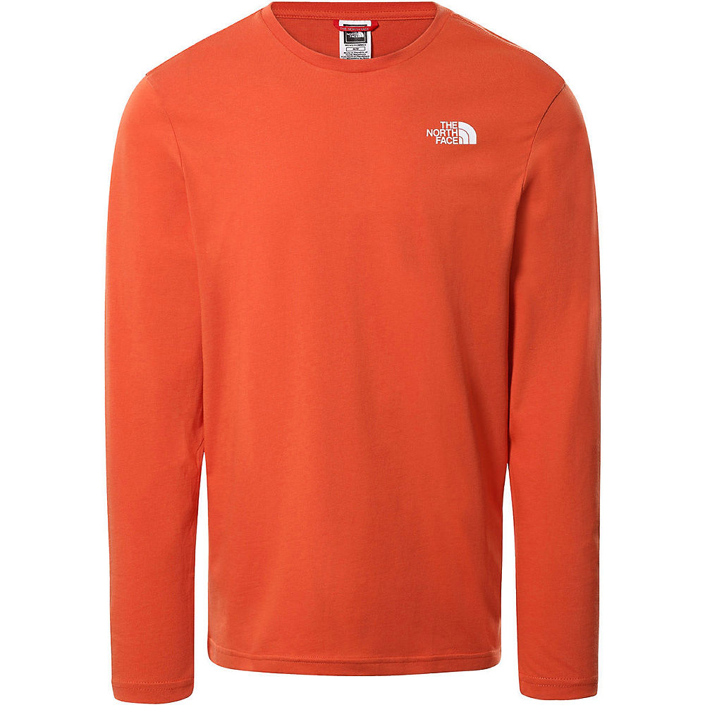 The North Face Long Sleeve Easy Tee  - Tandori Spice Red - XXL, Tandori Spice Red