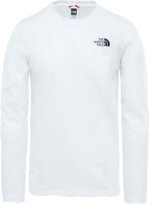 The North Face Long Sleeve Easy Tee AW19 - TNF White - L}, TNF White