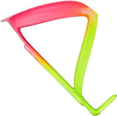 Supacaz Fly Bottle Cage (Limited Edition) - Yellow-Pink, Yellow-Pink