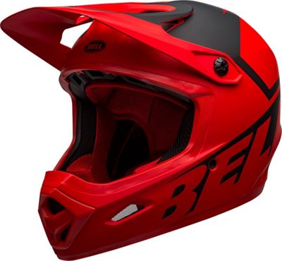 Bell Transfer Full Face Helmet 2020 Slice Matte Red Black 20 Slice Matte Red Black 20