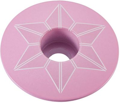 Supacaz Star Capz Stem Top Cap - rosa Giro, rosa Giro