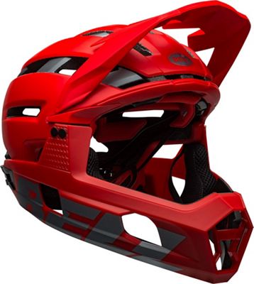 Click to view product details and reviews for Bell Super Air R Full Face Helmet Matte Gloss Red Grey 20 Matte Gloss Red Grey 20.