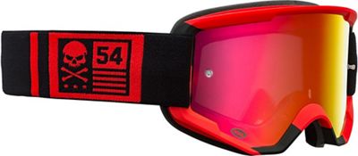 Bell Descender MTB Crossbones Goggles 2020 - Red-Black 20