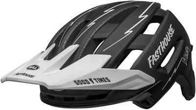 Bell Super Air MIPS Helmet 2020 - Fasthouse Black-Matte White - L}, Fasthouse Black-Matte White