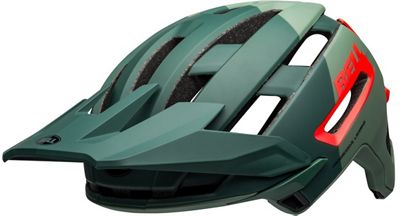 Bell Super Air MIPS Helmet 2020 - Green-Infrared, Green-Infrared