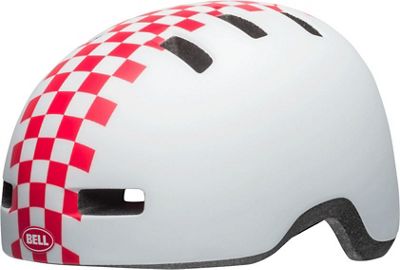 Bell Kids Lil Ripper Helmet 2020 - White Checkers 20 - One Size