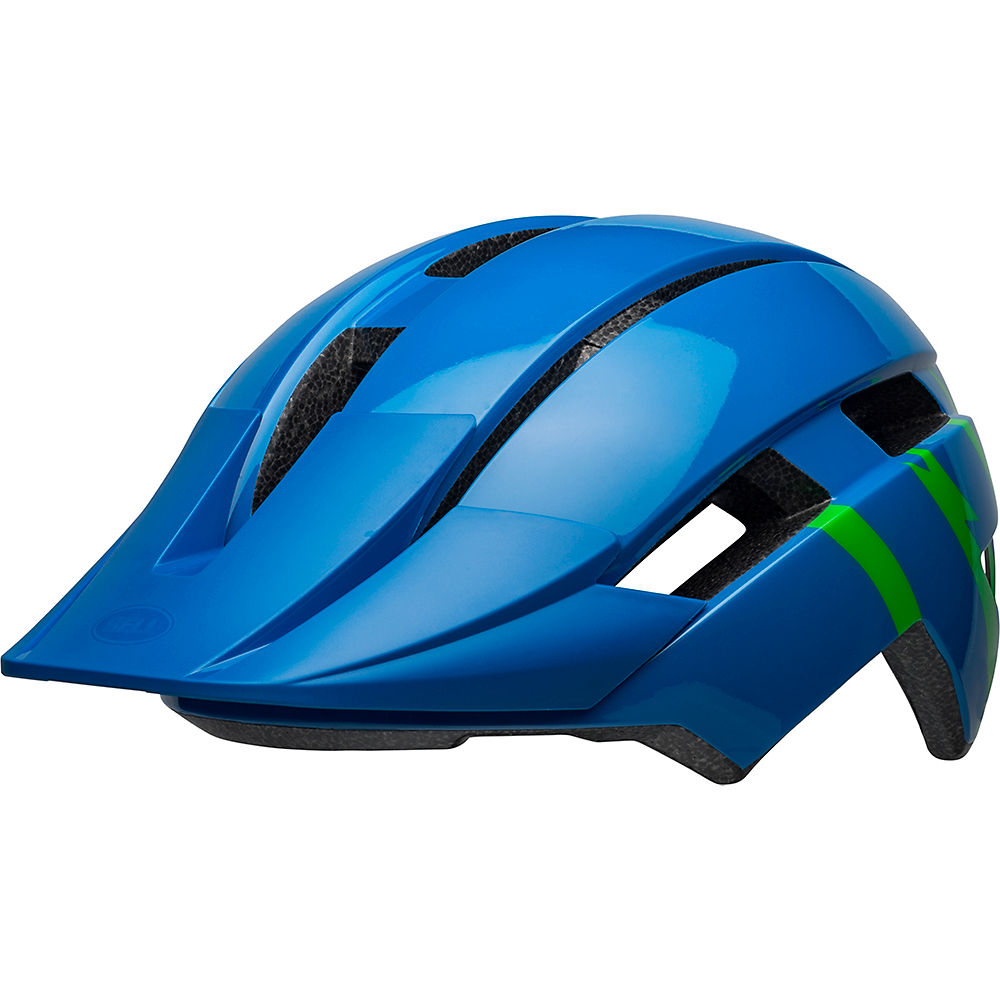 Image of Bell Kids Sidetrack II Helmet 2020 - Strike Gloss Blue - One Size, Strike Gloss Blue