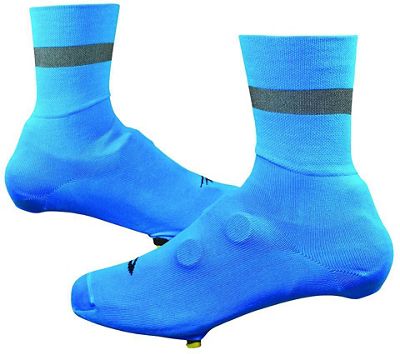 Defeet Slipstream Refelctive Stripe 4Overshoes - Process Blue - L/XL/XXL