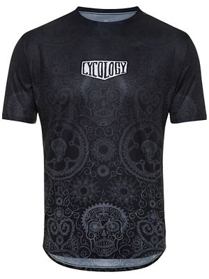 Cycology Day of the Living Men's Tech T-Shirt  - Noir, Noir
