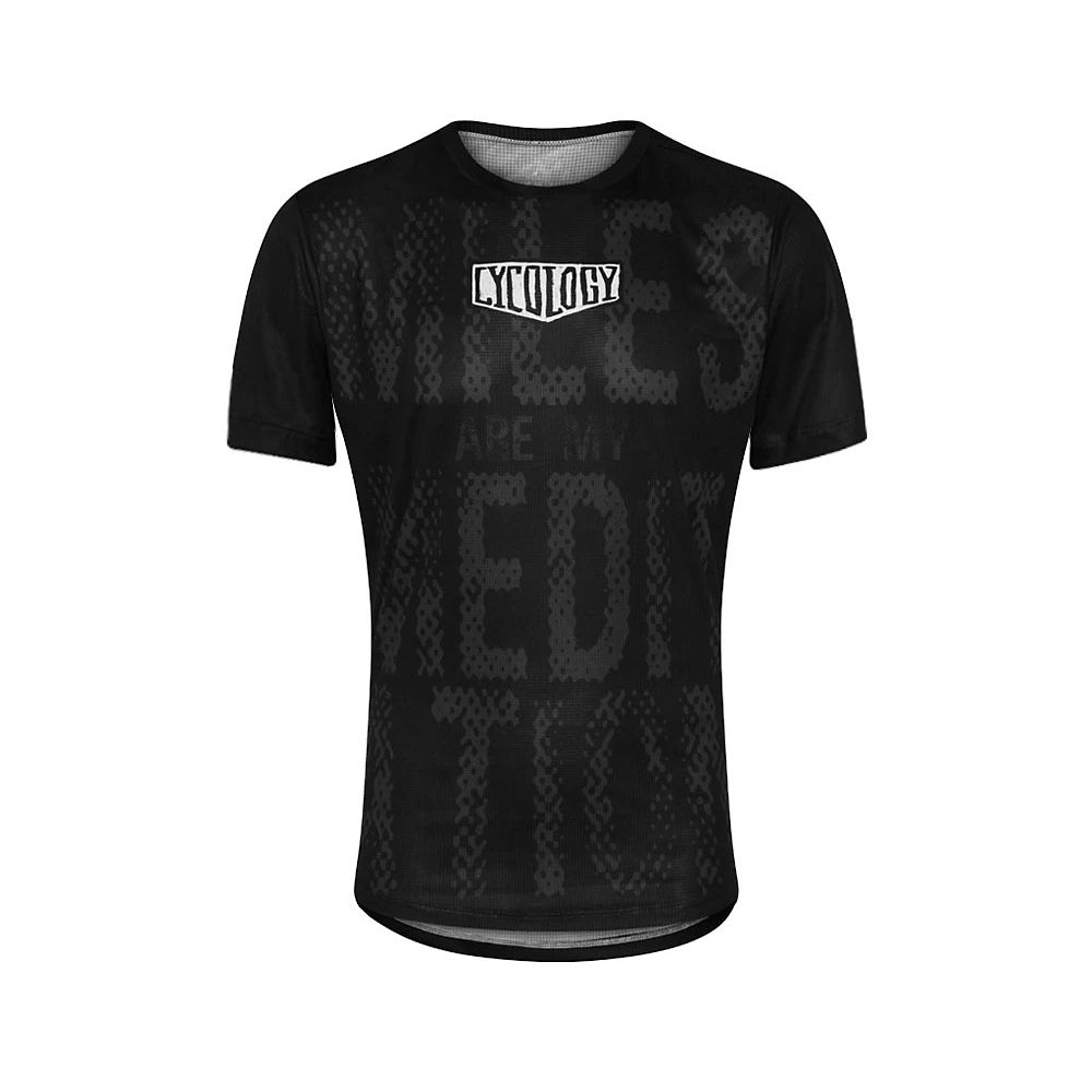 Cycology Miles are my MeditationTech T-Shirt - Noir, Noir