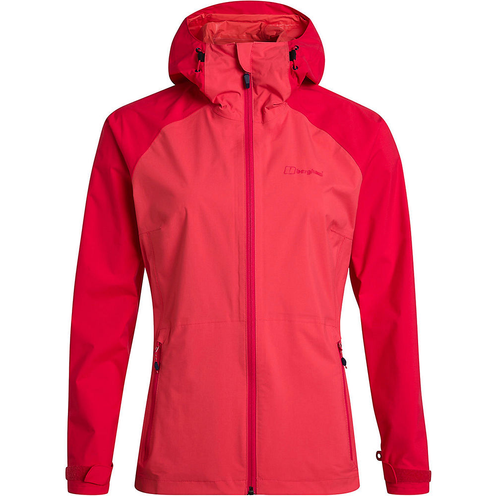 Berghaus Women's Deluge Pro Waterproof Jacket - Cayenne-Lollipop - UK 14, Cayenne-Lollipop