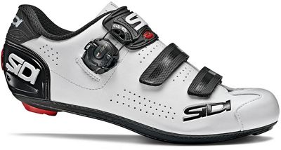Sidi Alba 2 Road Shoes - White-Black - EU 44}, White-Black