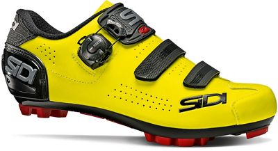 Sidi Trace 2 MTB Shoes - Yellow Fluo-Black - EU 40}, Yellow Fluo-Black