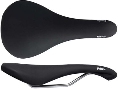 Fabric Cell Elite Radius Bike Saddle - Black and Black - 155mm Wide, Black and Black