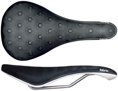 Fabric Cell Elite Radius Saddle - Black and White - 155mm Wide, Black and White