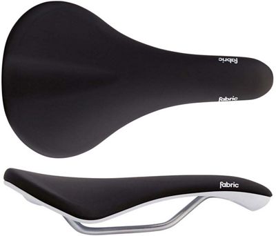 Fabric Scoop Radius Elite Gel Saddle - Black White - 155mm Wide, Black White