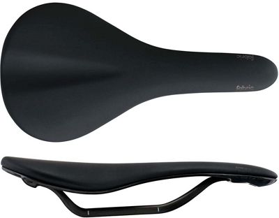 Fabric Scoop Flat Ultimate Saddle - BLK - Silver - 142mm Wide, BLK - Silver