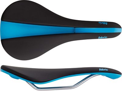 Fabric Line 142 Shallow Elite Saddle - Black Blue - 142mm Wide, Black Blue