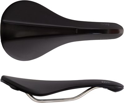 Fabric Line Shallow Race Saddle - Black Black - 142mm Wide, Black Black
