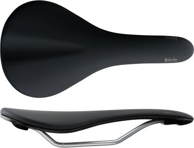 Fabric Scoop Flat Elite Saddle - Black Black - 142mm Wide, Black Black