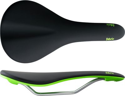 Fabric Scoop Flat Elite Saddle - black green