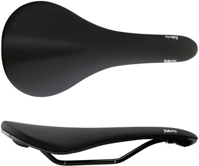 Fabric Scoop Sport Shallow Bike Saddle - Black - 142mm Wide, Black