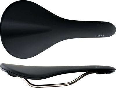 Fabric Scoop Flat Race Bike Saddle - Black Black - 142mm Wide, Black Black