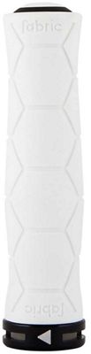 Fabric Semi Ergo Lock on Grips - Blanc - 135mm, Blanc