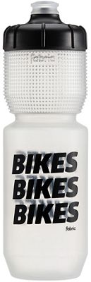 Fabric Bikes Bikes Bikes Gripper Bottle - Clear-Black - 750ml, Clear-Black