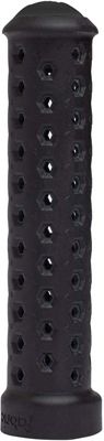 Fabric Slim Lock On Grips - Black Black - 135mm, Black Black