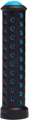 Fabric Slim Lock On Grips - Black Blue - 135mm, Black Blue