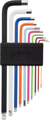 Fabric Hex Key Set - Multi Colour, Multi Colour