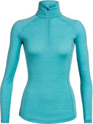 Icebreaker Women's 150 Zone Merino LS Half Zip - Lagoon