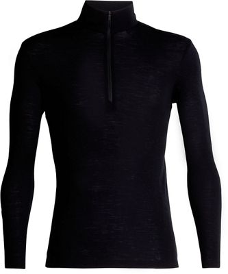 Icebreaker 175 Everyday LS Half Zip SS19 - Black - S}, Black