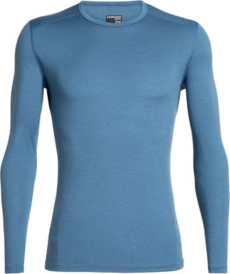 Icebreaker 200 Oasis Merino LS Crewe  - Thunder, Thunder