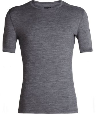 Icebreaker 200 Oasis Merino SS Crewe  - Gritstone Heather - L, Gritstone Heather