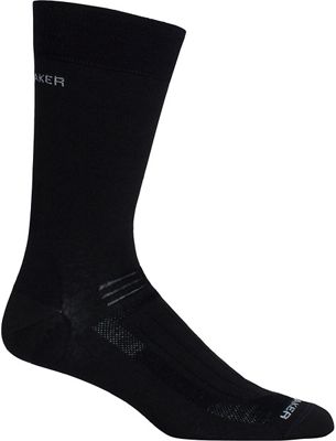 Icebreaker Women's Hike Liner Crew Ultralight AW19 - Black - M}, Black