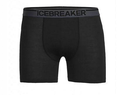 Icebreaker Anatomica Merino Boxers  - Black, Black