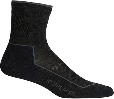 Icebreaker Womens Hike Cool-Lite Crew Cushion Socks  - Jet Heather, Jet Heather