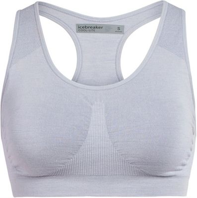 Icebreaker Women's Anatomica Seamless Sports Bra  - Orchid Heather, Orchid Heather