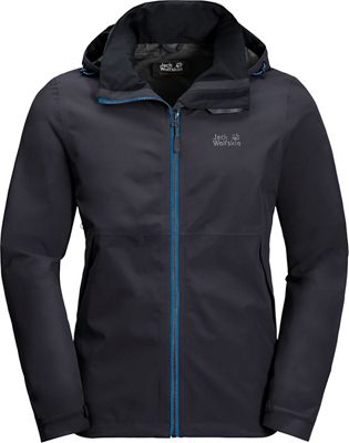 Jack Wolfskin Evandale Jacket - Ebony - XXL
