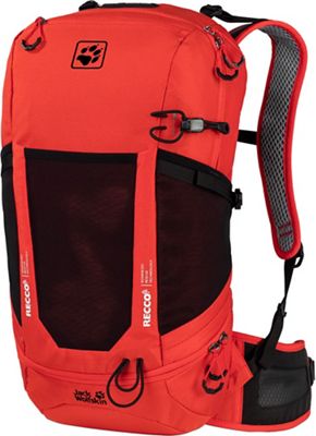 Jack Wolfskin Kingston RECCO 22 Rucksack  - Lava Rouge - One Size, Lava Rouge