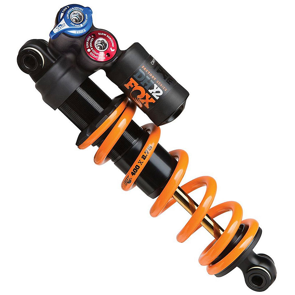 Fox Suspension DHX2 Factory 2Pos-Adj Rear Shock 2020 - Noir - 57mm Stroke, Noir