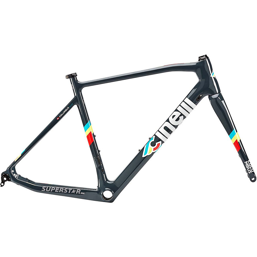Cinelli Superstar Disc Road Frameset 2020 - Gris - XS, Gris