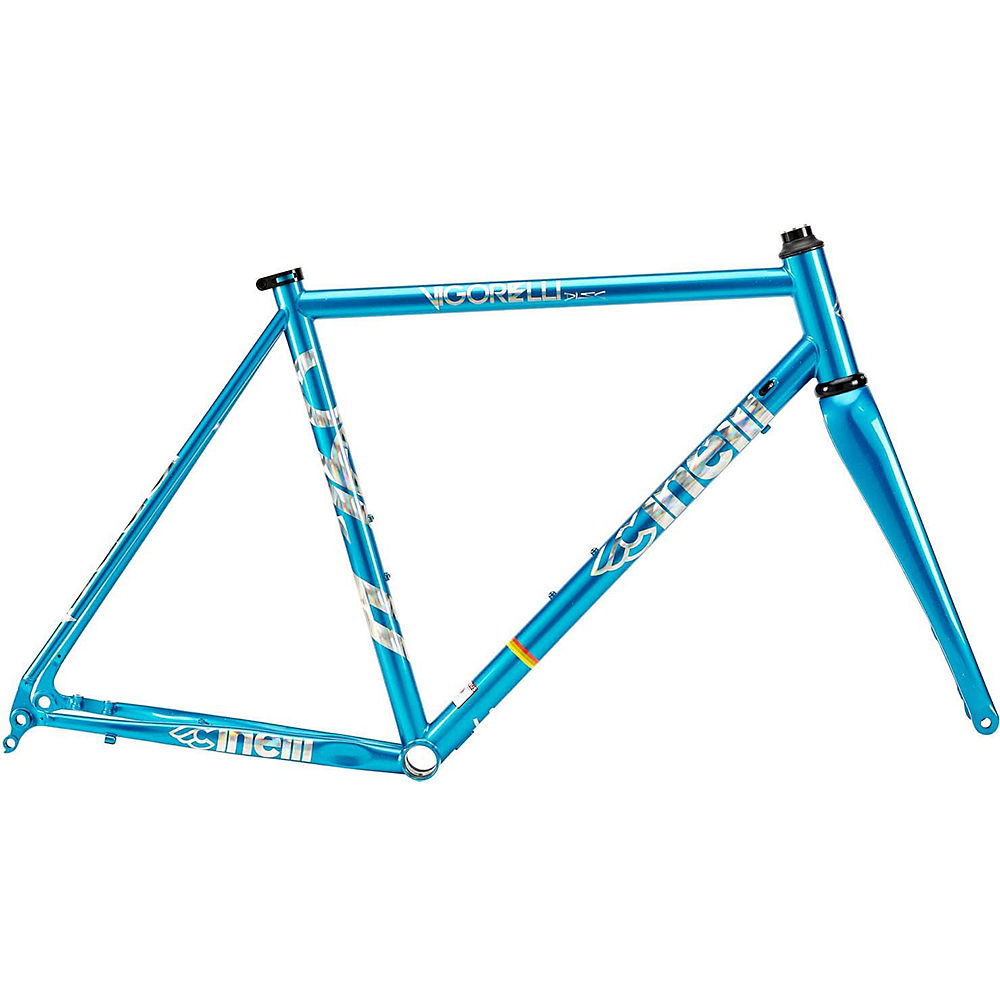 Cinelli Vigorelli Road Disc Frameset 2020 - Bleu, Bleu