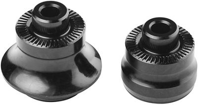 Nukeproof Horizon V2 End Caps - Black - Rear - 142-148-157mm for HG XD}, Black - Rear