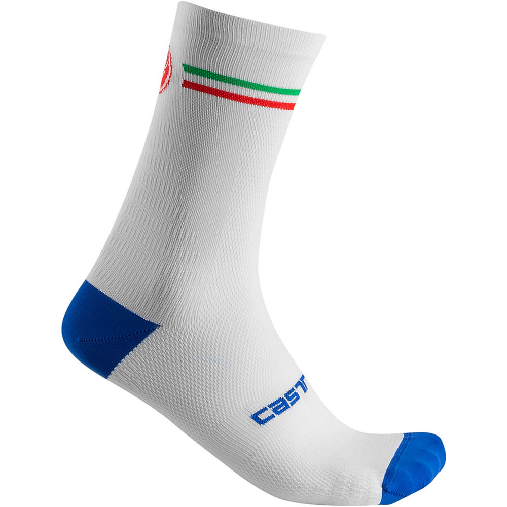 Castelli Italia 15 Socks - Blanc - XXL